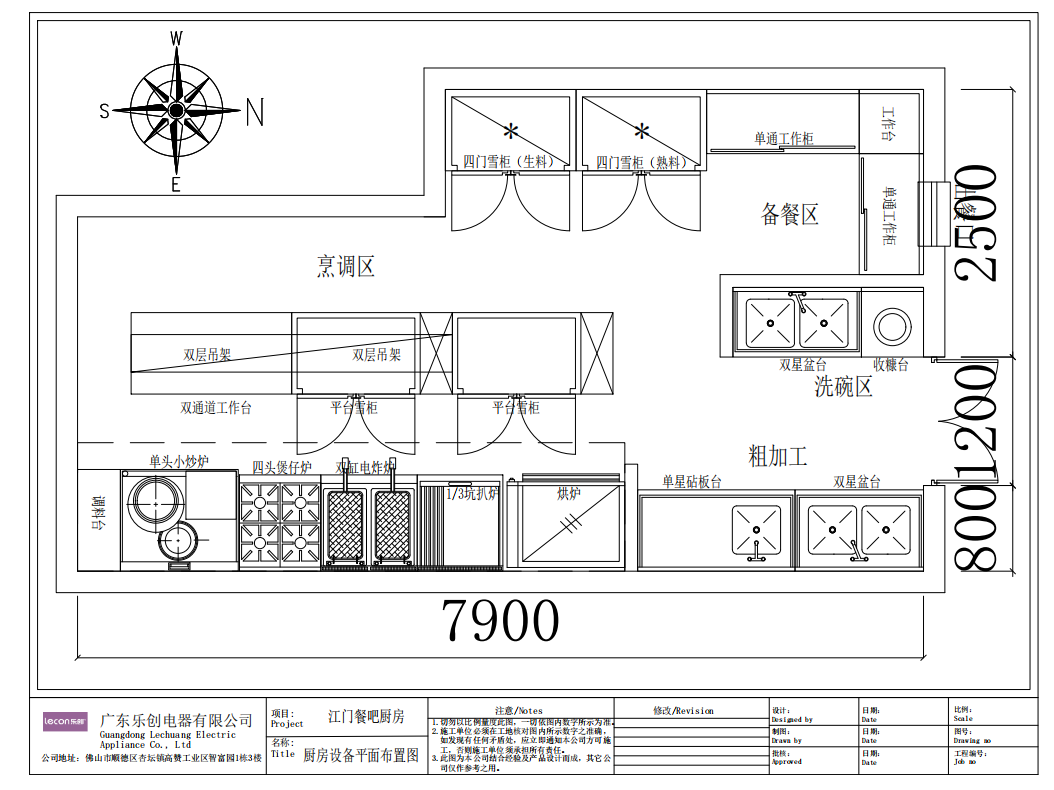 餐吧廚房布置圖